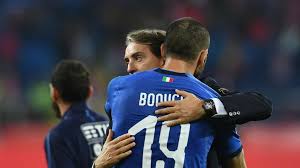 Leonardo bonucci's son lorenzo supports torino despite his father playing for turin rivals juventus and posed for a picture with his hero andrea belotti. Bonucci Puts Faith In Italy S Youth Besoccer