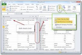 How To View Excel 2010 Spreadsheets Side By Side For Comparison Groovypost Spreadsheet Excel Excel Spreadsheets