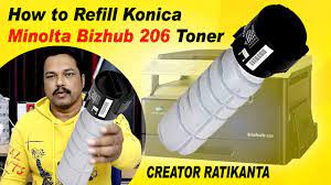 Konica minolta bizhub 206 copier parts. How To Refill Konica Minolta Bizhub 206 Toner Konica Minolta Bizhub 206 Toner Refill Toner Refill Youtube