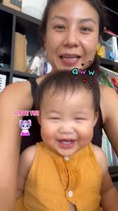 The cutest and most cheerful little grand daughter. Thanks @jingloveshero.  Happy Mom's Day to you too. I love you ❤️❤️❤️, @jingloveshero,  #journeywithyan #ongbeeyan #familylove, #familymatters ...