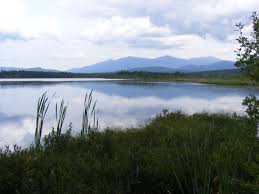 View Across Cherry Pond In Pondicherry Wildlife Refuge Whitefield Jefferson Nh New Hampshire White Mountains Natural Landmarks