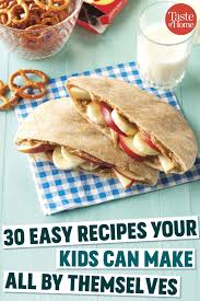 70 Easy Recipes Your Kids Can Make All By Themselves Easy Meals For Kids Kids Cooking Recipes Easy Summer Meals