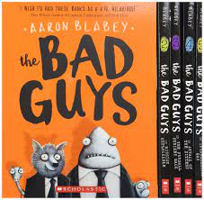 The bad guys are a group of scary animals that are trying to prove that they are not bad at all. The Bad Guys Box Set Books 1 5 Blabey Aaron Blabey Aaron 9781338267228 Books Amazon Ca