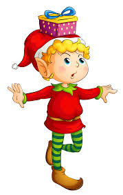 Christmas Elf With Gift Png Picture Christmas Elf Christmas Cartoons Christmas Watercolor