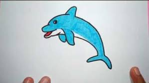 Bermainlah di laut dengan makhluk lain, lakukan aksi air, dan menyelam. Menggambar Ikan Lumba Lumba Bizimtube Creative Diy Ideas Crafts And Smart Tips