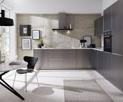 Kuche L Form Design Kuche In Lacklaminat Stahl Geburstet Nachbildung In 2020 Kuchen Design Kuche L Form Kuche Co