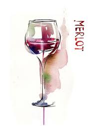 Wine Art Print By Tatiana Teni Wine Art Wine Painting Contemporary Graphic