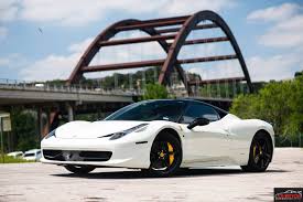 Maybe you would like to learn more about one of these? 2014 Ferrari 458 Italia In Bianco Avus With Nero Interior 6speedonline Porsche Forum And Luxury Car Resource