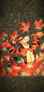 Download Fall Leaves Tigger Wallpaper By Wraithdude 4b Free On Zedge Now Browse Millions Cute Fall Wallpaper Iphone Wallpaper Fall Disney Phone Wallpaper