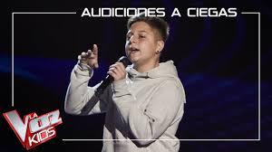 Un sueño, una responsabilidad y mucho talento Erik Verdier Canta And I Am Telling You I M Not Going Audiciones La Voz Kids Antena 3 2021 Youtube