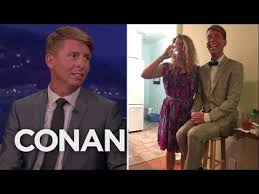 Take a visual walk through his career and see 30 images of the characters he's voiced and listen to 7 clips that showcase his performances. Jack Mcbrayer Looks Like A Ventriloquist Dummy Conan On Tbs Youtube