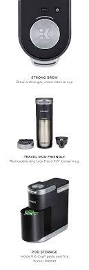 This coffee maker is one of the slimmest best quality coffee makers that the world has. K Mini Plus Single Serve Coffee Maker