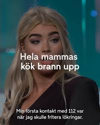 "Förlåt, jag kan inte berätta det här, för det är faktiskt jättejobbigt.  Mamma blev skitarg"