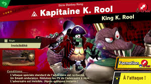 He last appeared in 1999's donkey kong 64, but he's remained popular as a classic, archetypal video game villain. Kapitaine K Rool Astuces Et Guides Super Smash Bros Ultimate Jeuxvideo Com