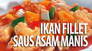 Ayam asam manis siap dihidangkan. Resep Ayam Fillet Saus Phobial Uv