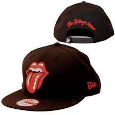 Rolling Stones Tongue Logo Script New Era Hat New Era Hat Rolling Stones Hats