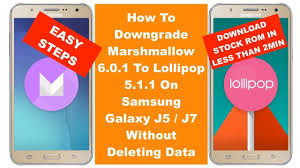 Jika perangkat sudah menggunakan os android versi terbaru, layar dibawah akan ditampilkan. Downgrade Marshmallow 6 0 1 To Lollipop 5 1 1 On Samsung Galaxy J5 J7 Without Deleting Data Youtube