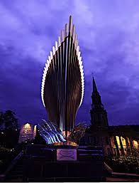 Endeavour Sculpture Stitch Scottish Castles Greenock England Ireland
