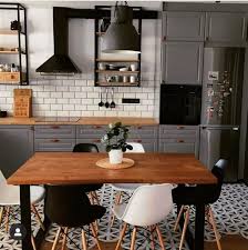 kitchen with gray cabinets: why to