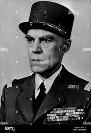 French Service Chiefs: General Paul-Henri Ely Commander-in-Chief of the  Armed Forces of France. April 12, 1954. (Photo by Camera Press Stock Photo 