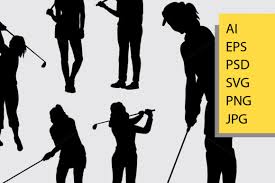 Download Female Golfer Sport Silhouette Graphic By Cove703 Creative Fabrica Yellowimages Mockups