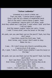 Yellowledbetter Favorite Song Of All Time Other Than Given To Fly And Future Days Pearl Jam Lyrics Pearl Jam Quotes Pearl Jam Eddie Vedder