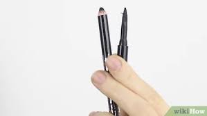 Liquid eyeliner pencils offer the most dramatic and intense application. 3 Ways To Do Winged Eyeliner With Pencil Wikihow