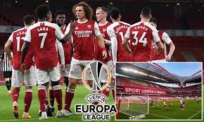 Arsenal Face Europa League Away Tie At Benfica Being Moved To Neutral Venue With Travel There Banned Daily Mail Online