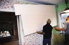 Hanging Drywall Over Damaged Poorly Finished Plaster Walls Home Repairs Home Fix Plaster Walls