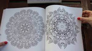 Bring these wondrous creatures to life with color of your own choosing. Mandala Meditation Coloring Book Flip Through Youtube