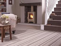 Gloucester Striped Carpet Suitable For Stairs And Rooms Available In Edinburgh From Affordable Flooring Stair Runner Carpet Home Beautiful Flooring