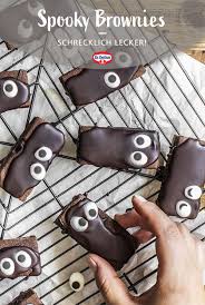 Spooky Brownies In 2020 Oetker Rezepte Brownie Rezept Rezepte
