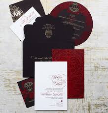 Couture Invitation Gallery Ceci New York Halloween Wedding Invitations Black Wedding Invitations Red Wedding Invitations