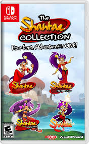 Whipped Up A Box Art Design For A Shantae Collection On Switch I Need This In My Life Video Game Fan Art Box Art Character Drawing