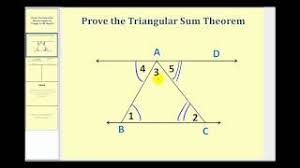 Learn to apply the angle sum property and the exterior angle theorem, solve for 'x' to determine the indicated interior and exterior angles. Triangle Sum Theorem Solutions Examples Worksheets Videos