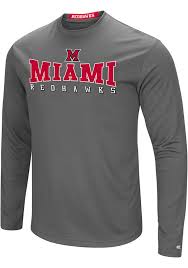 Colosseum Miami RedHawks Landry Long Sleeve T-Shirt
