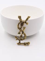 yves saint laurent brooch