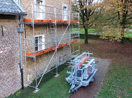 We have a large inventory of scaffolding for rent. Scaffold Tower 64 M On Trailer Facade Scaffolds Access