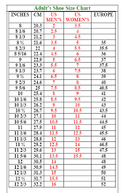 shoe size measurements google search clothing general