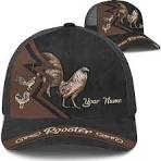 Amazon.com: Printing Rooster Trucker Hat Personalized 3D ...