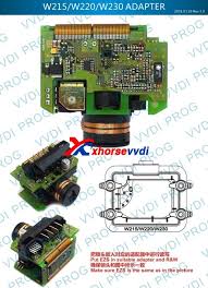 Vvdi Mb Vvdi Prog And Vvdi Prog Ezs Adapter Program Benz W220 Key Benz Car Ecu Adapter