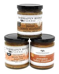 If you like honey mustard pretzels, you will love this roasted pecans recipe. Terrapin Ridge Farms Honey Mustard Gourmet Sampler Pack Set Of 3 Jars With Recipe Cards Pecan Honey Mustard Peach Honey Mustard Pumpkin Honey Mustard Pricepulse
