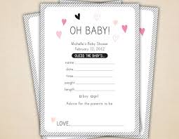 Analytics for printable guess baby weight form. Oh Baby Game Baby Shower Cards And Sign Guess Weight By Duecuori Baby Shower Baby Shower Cards Baby Shower Games