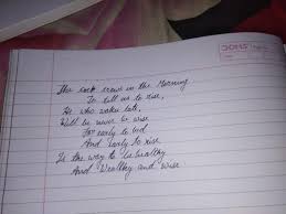 Poem On Health Is Wealth Brainly In