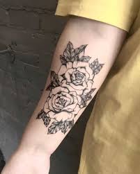 Ink splash illustration of rose flower. 70 Most Beautiful Black Rose Tattoo Designs And Ideas 2021