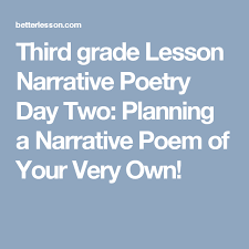Narrative Poetry Day Two Planning A Narrative Poem Of Your Very Own Narrative Poetry Narrative Poem Poetry Day