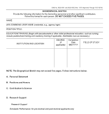 Https Www Morgan Edu Documents Administration Centers Ascend Crafting Your Nih Biosketch 041916 Pdf