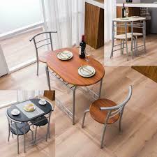 dining set one wooden table four chairs