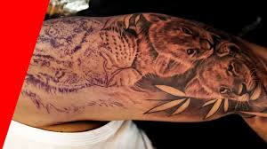 Tattoo De Leao Com Filhotes Youtube