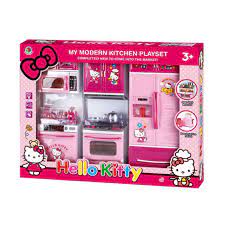 This safe and sturdy hello kitty modern kitchen play set is brightly decorated with hello kitty artwork and graphics. Hello Kitty Modern Kitchen Large Planet X Online Toy Store For Kids Teens Pakistan